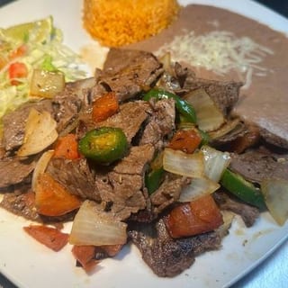 Bistec a La Mexicana